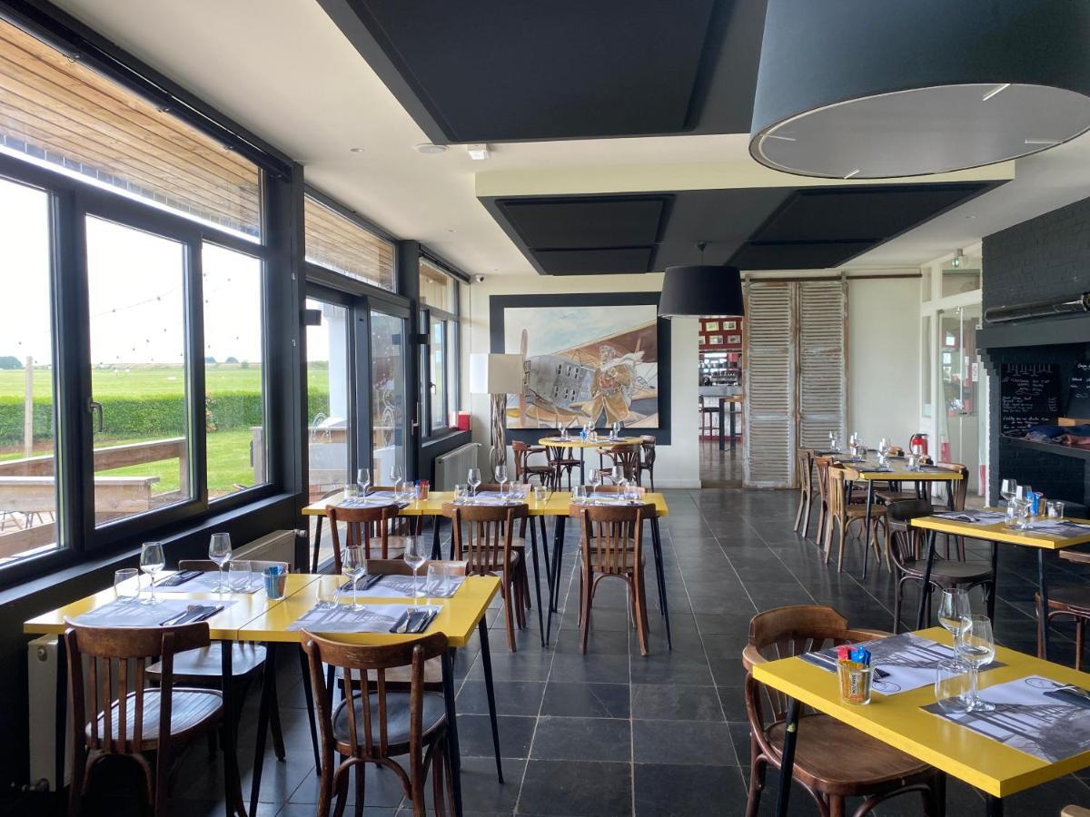 Logis Hotel & Restaurant De L'Aerodrome De La Baie De Somme Buigny-Saint-Maclou Exterior photo